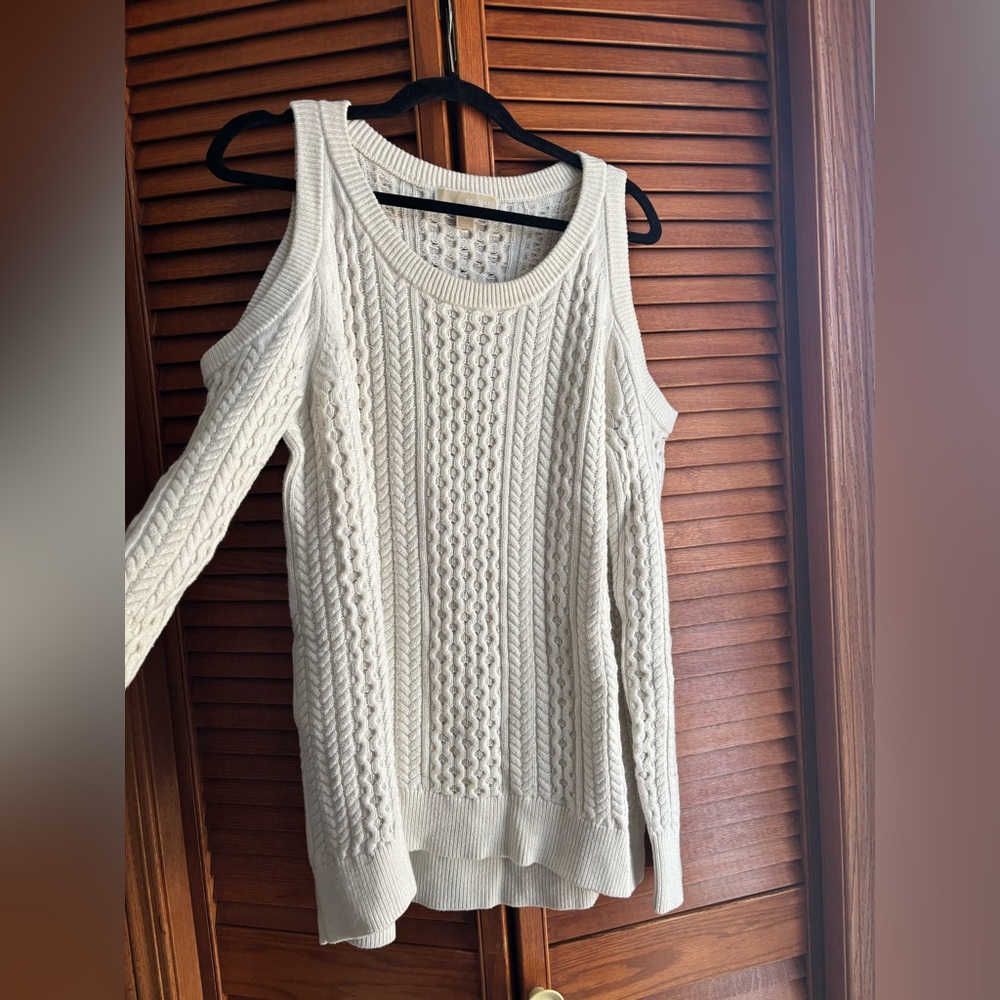 Michael Kors Wool-Blend Peekaboo Sweater